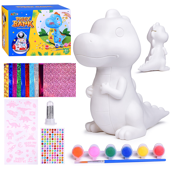 Набор творческая мастерская A8803 "Динозаврик" в коробке