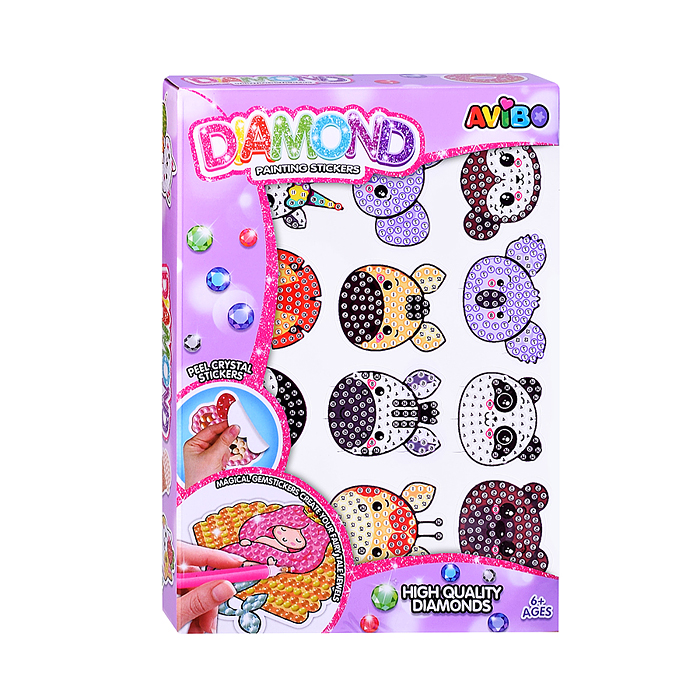 Мозаика алмазная A5503-16 "В мире животных" в коробке