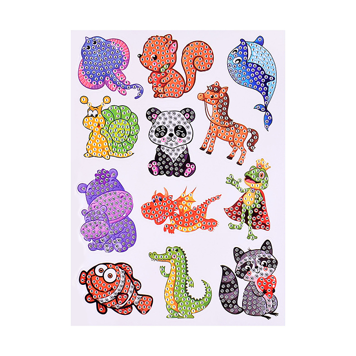 Мозаика алмазная A5503-13 "Животный мир" в коробке