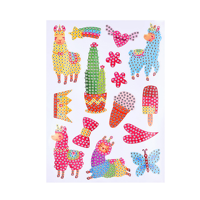 Мозаика алмазная A5503-15 "В мире альпак" в коробке