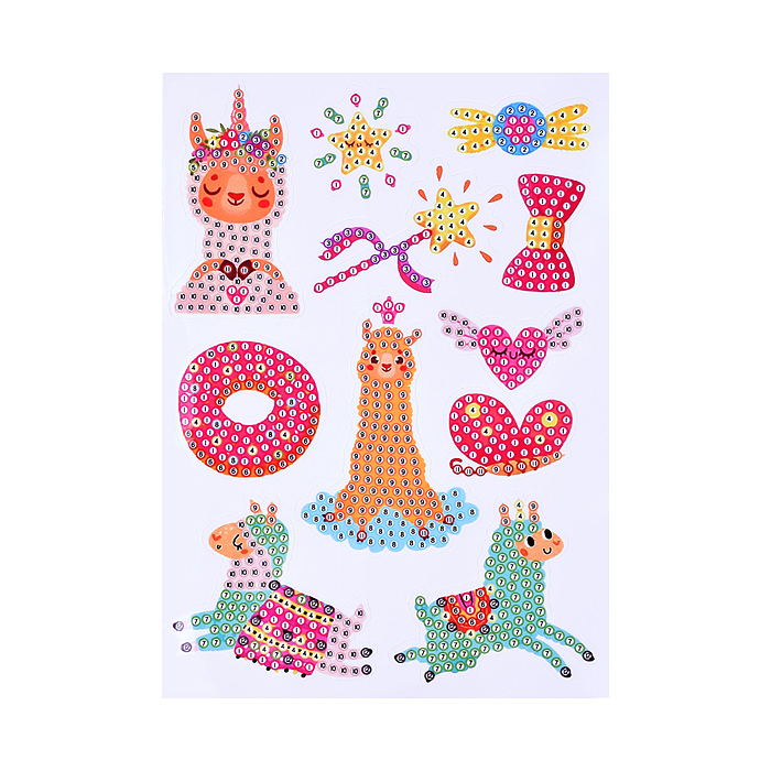 Мозаика алмазная A5503-15 "В мире альпак" в коробке