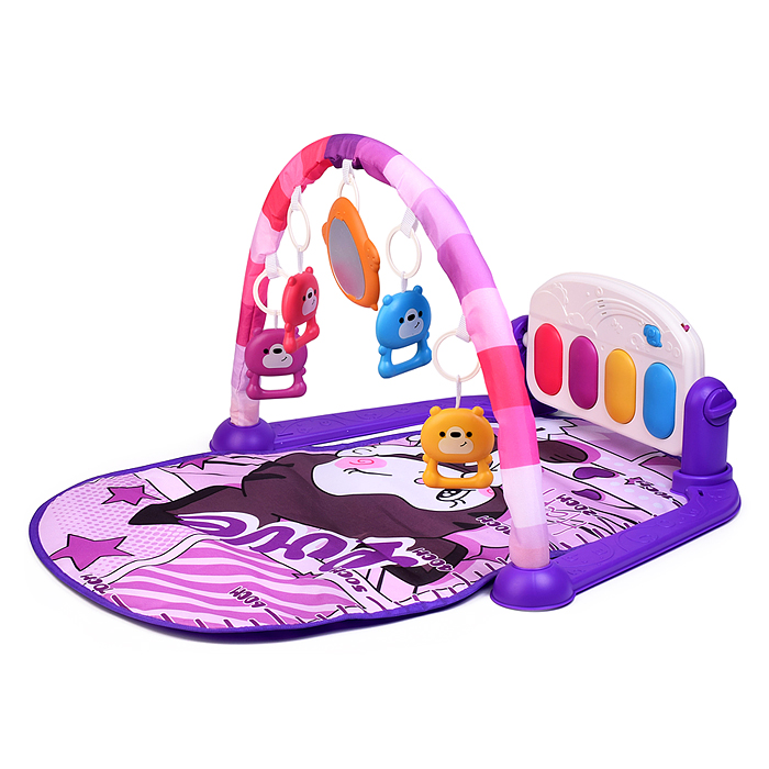 Коврик развивающий 1688-78 "Любимые зверята" в коробке