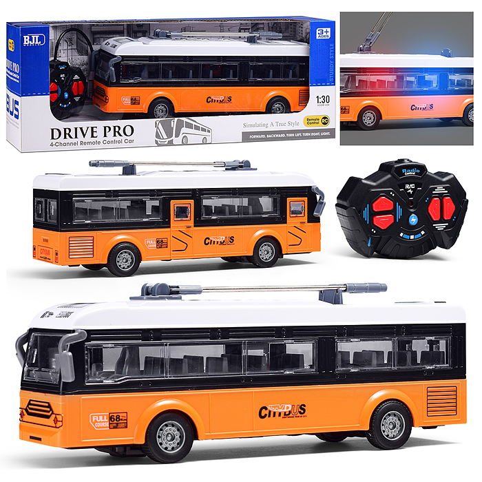 Машина BJL047 "Городской транспорт" р/у, 27 MHz, в коробке Машина BJL047 "Городской транспорт" р/у, 27 MHz, в коробке