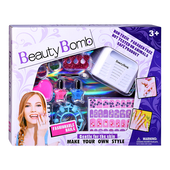 Набор стилиста 668-6 "Сама себе дизайнер маникюра" в коробке