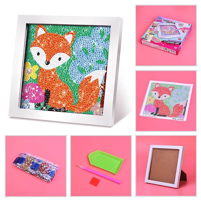 Мозаика алмазная A5501C "Лесная красавица" в коробке