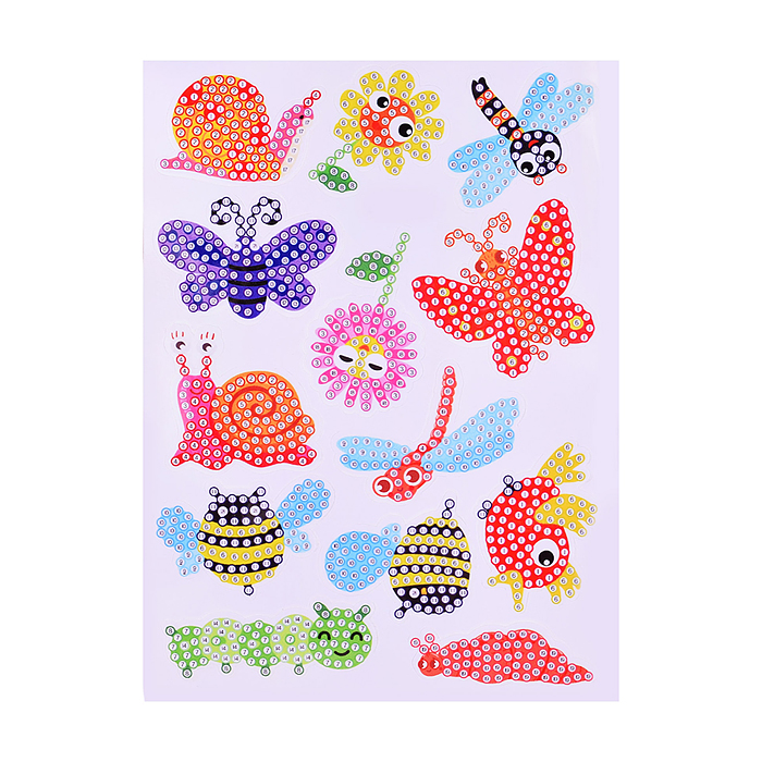 Мозаика алмазная A5503-24 "Насекомые" в коробке