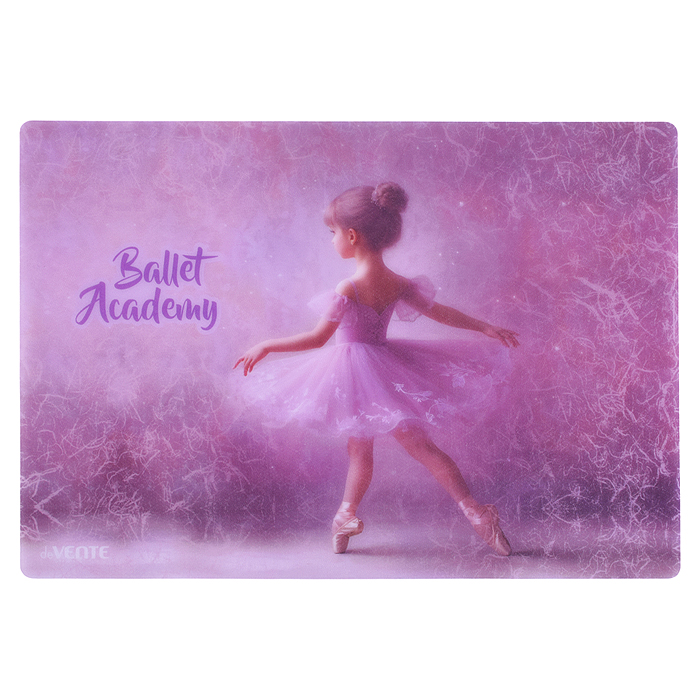 Покрытие настольное для лепки "Ballet Academy" 33x23 см, пластиковое 600 мкм, матовая полуп