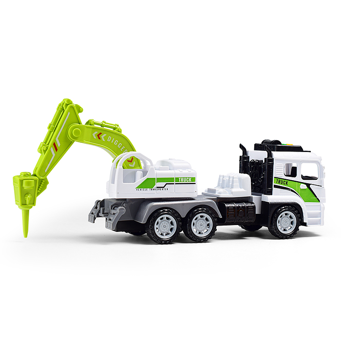 Машина 6630-E "СтройЛидер" (свет, звук) в коробке