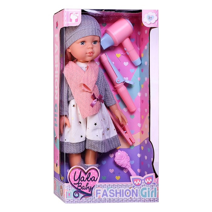 Кукла с аксессуарами RT240C "Катюша" в коробке