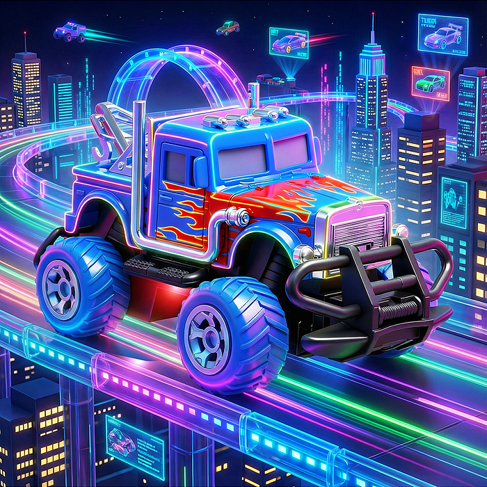 Машина BT0020-7 "Большой вездеход" р/у, 27 MHz, в коробке