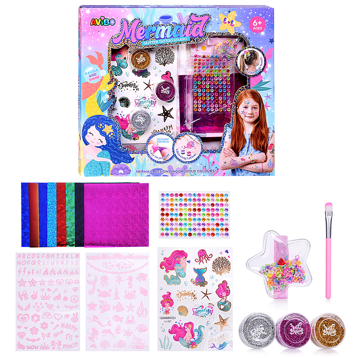 Набор стилиста A3303A "Блестящие мечты" в коробке