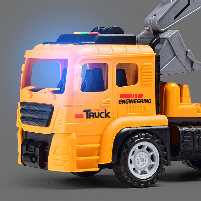 Машина 6630-C1 "Автоэкскаватор" (свет, звук) в коробке