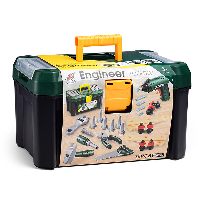 Набор инструментов G263 "Маленькие помощники" в чемодане