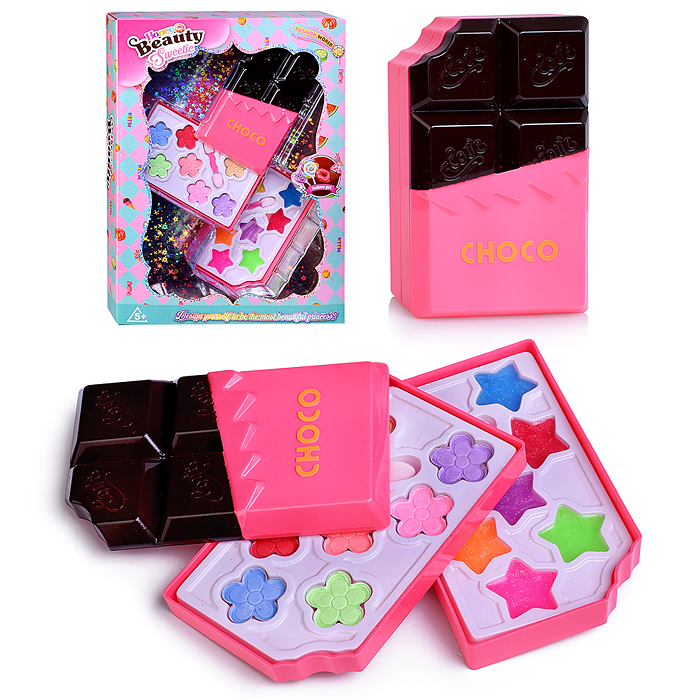 Набор детской косметики RY65772-60C "Плитка шоколада" в коробке