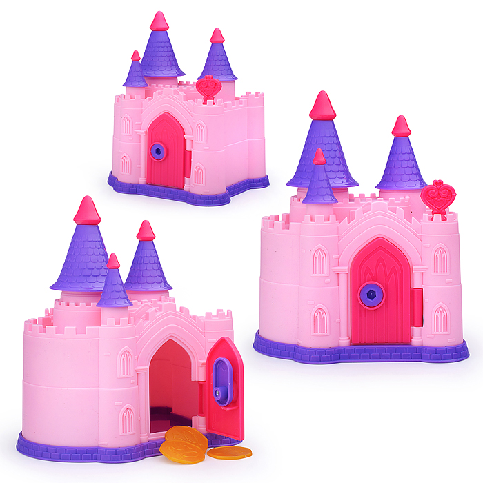 Копилка ZH998-63 "Замок" в пакете