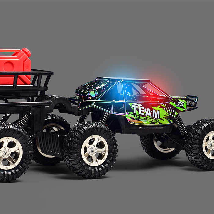 Машина JT743 "Граффити" р/у, 27 MHz, в коробке