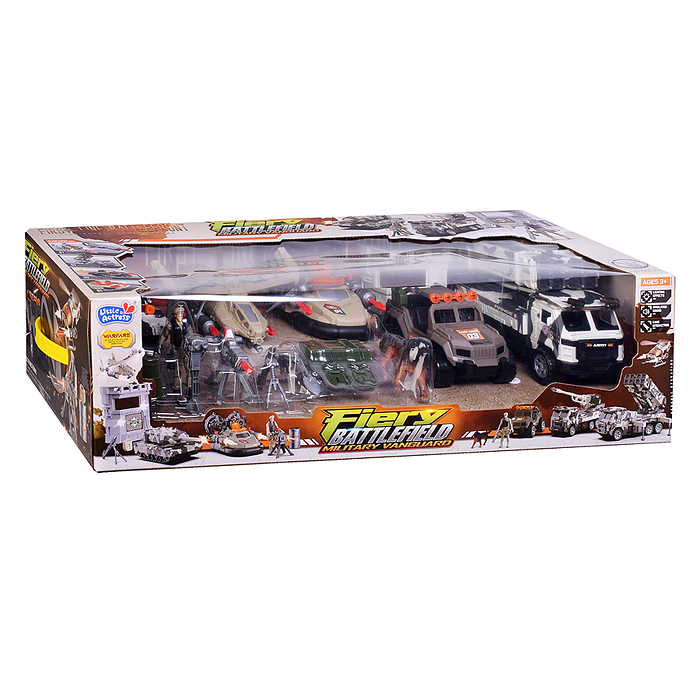 Набор машин HH3041 "Военная база" в коробке