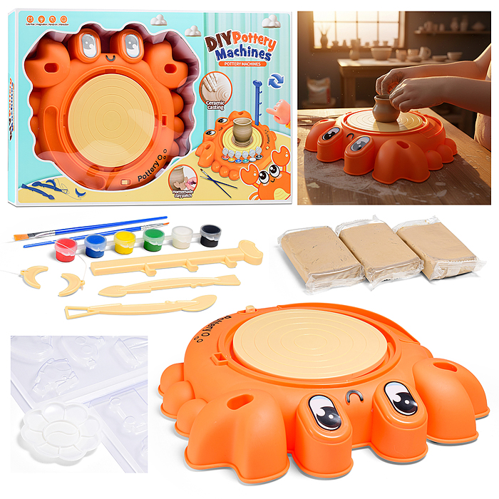 Набор творческая мастерская ZY112 "Глина и творчество" в коробке Набор творческая мастерская ZY112 "Глина и творчество" в коробке