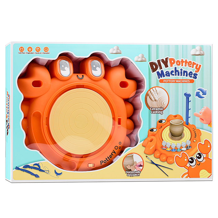 Набор творческая мастерская ZY112 "Глина и творчество" в коробке