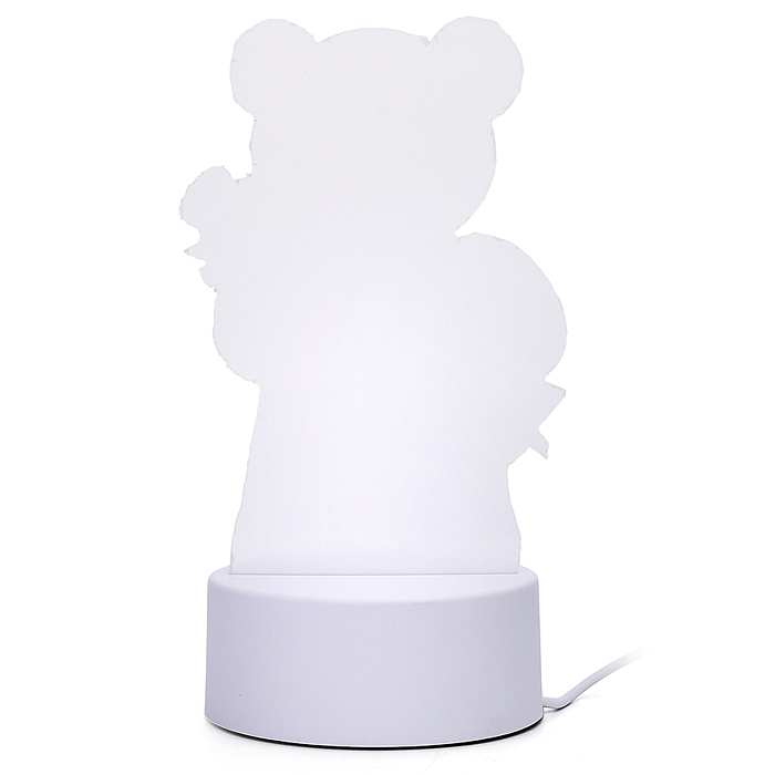 Набор для творчества  8N50-22 "Доска для рисования-светильник Мишка" в коробке