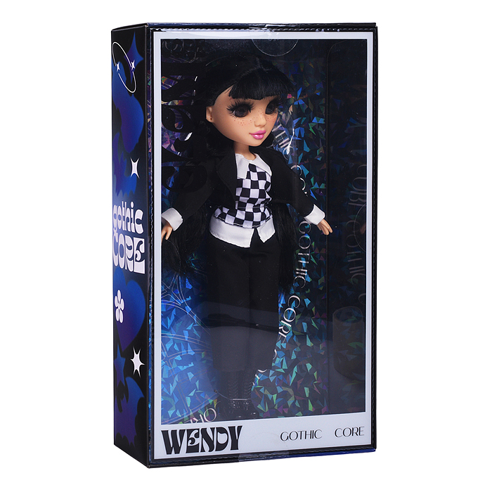 Модная кукла коллекция Glam Core, Венди Gothic Core, в брюках, 27см