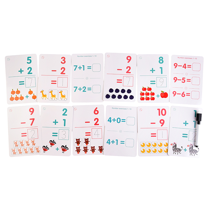 Логическая игра-пазл 88640 "Арифметика" пиши-стирай, в коробке