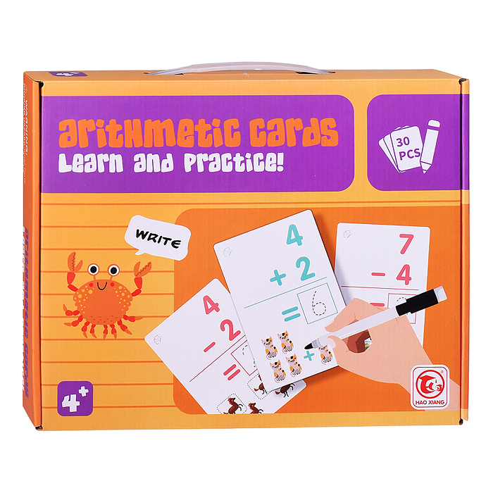 Логическая игра-пазл 88640 "Арифметика" пиши-стирай, в коробке