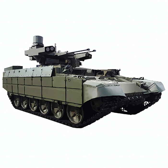 Вырубная фигурка "Военная техника. БМПТ Терминатор" (двухсторонняя)