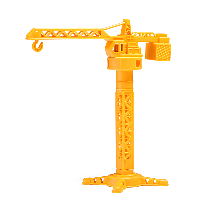 Машина 6607-D1 "Автокран" с дорожными знаками, в коробке