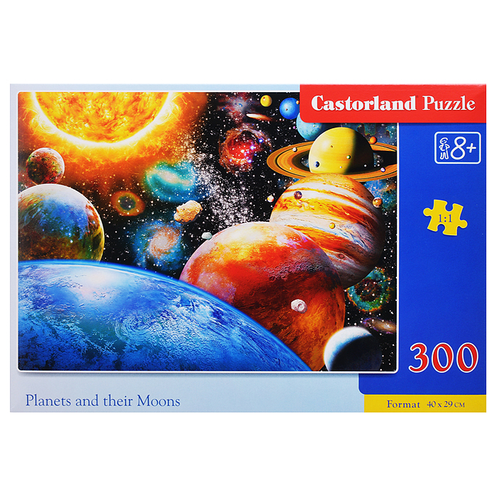 Пазлы 300 "Планеты"
