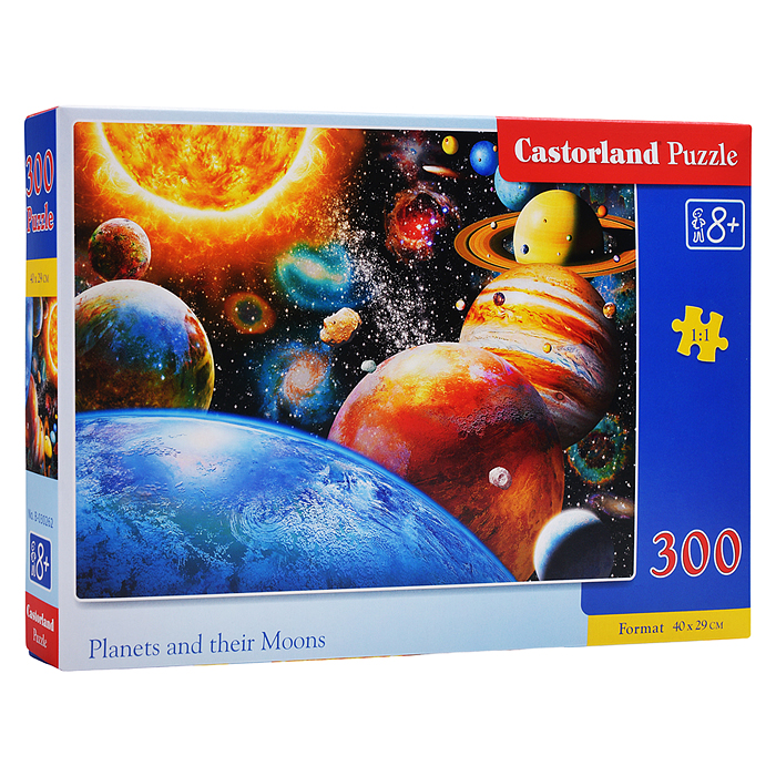 Пазлы 300 "Планеты"