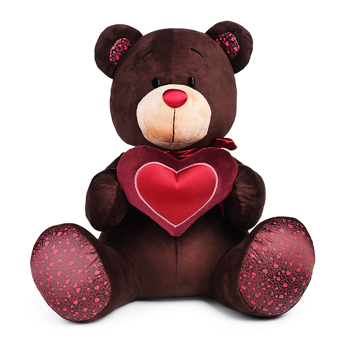 Медведь Choco с сердцем 50