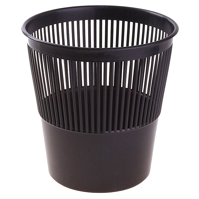 Корзина 9л сетчатая черная 