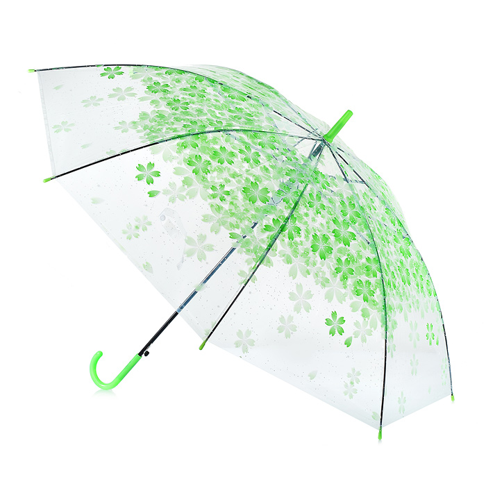 Зонт детский 00-1305 "Красивые цветы" (54см.) салатовый