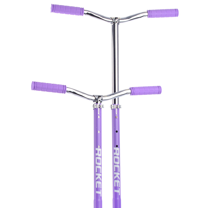 Самокат 2-х колесный ROCKET,колеса PU/ 200 мм,ABEC 7, сиреневый