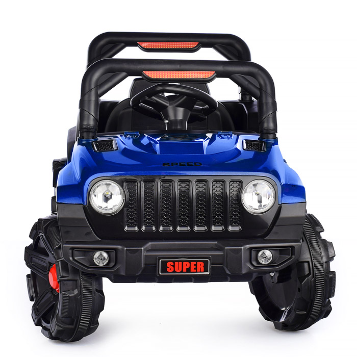 Электромобиль U023460Y "Рустик" на аккумуляторе, с р/у управлением, в коробке (синий)