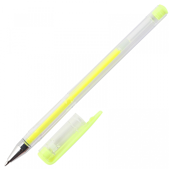 Фото к товару Набор ручек гелевых 12 флуоресцентных неоновых цветов "Cosmo Fluo" d=0,8 мм, прозрачный ко Набор ручек гелевых 12 флуоресцентных неоновых цветов "Cosmo Fluo" d=0,8 мм, прозрачный ко