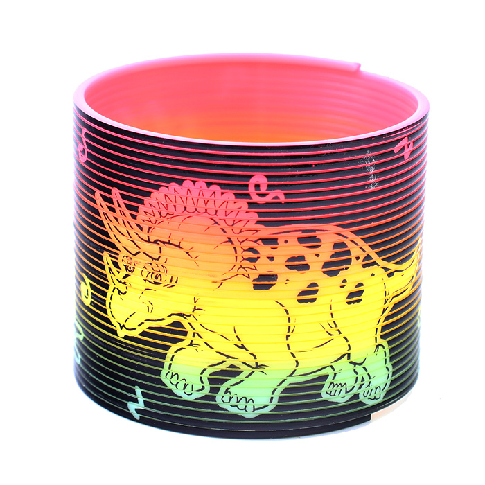 Игрушка-пружинка A0518-2 "Дино парк-2" в коробке