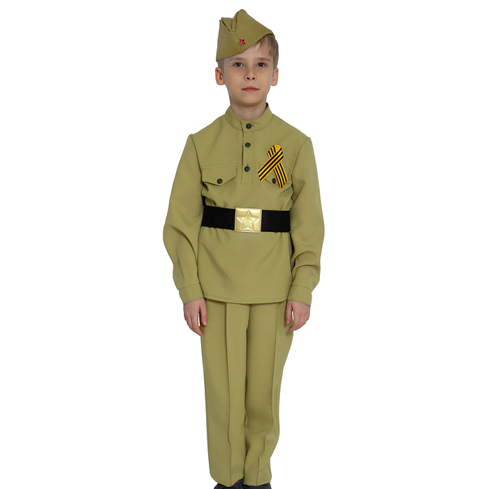 Костюм "Солдатик в брюках" текстиль дет. р-р M (рост 128-134) Костюм "Солдатик в брюках" текстиль дет. р-р M (рост 128-134)