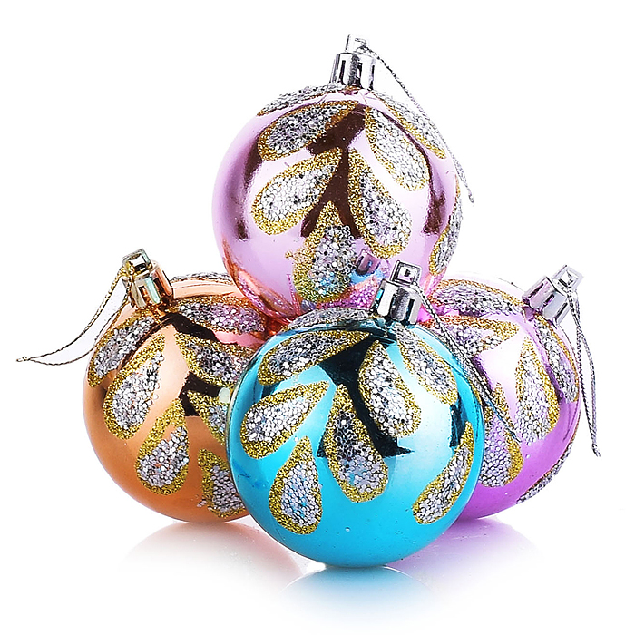 Набор шаров S0162 "Энергия праздника" (6см) в пакете Набор шаров S0162 "Энергия праздника" (6см) в пакете