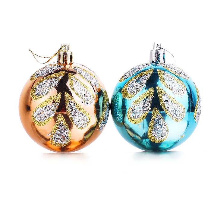 Набор шаров S0162 "Энергия праздника" (6см) в пакете 