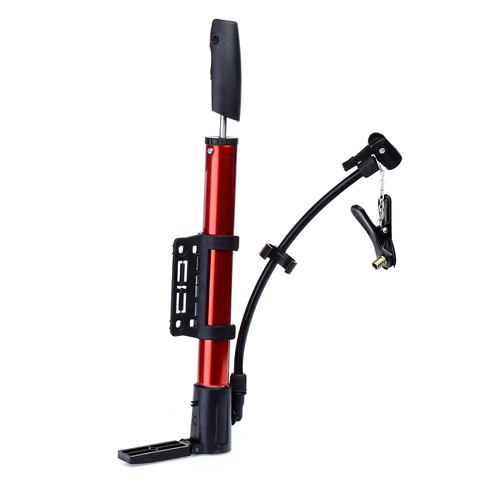 Фото к товару Насос 00-1813 велосипедный с креплением к раме Насос 00-1813 велосипедный с креплением к раме