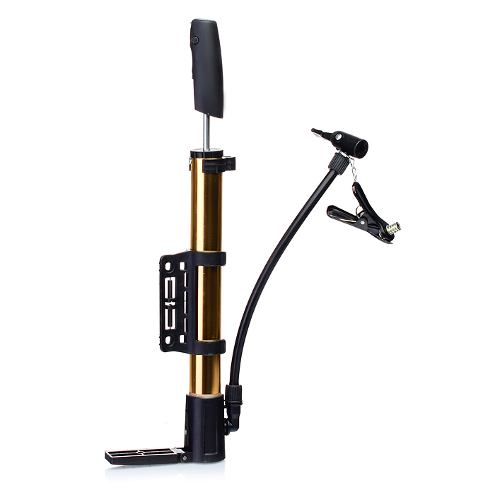 Фото к товару Насос 00-1813 велосипедный с креплением к раме Насос 00-1813 велосипедный с креплением к раме