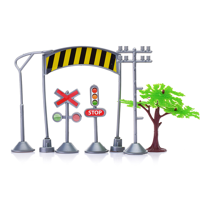 Фото к товару Железная дорога (свет-звук, длина пути 280см.) в коробке Железная дорога (свет-звук, длина пути 280см.) в коробке