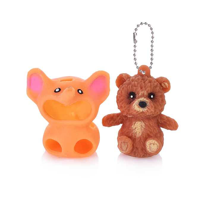 Игрушка-антистресс 00-3401 "Зверек в комбинезоне"