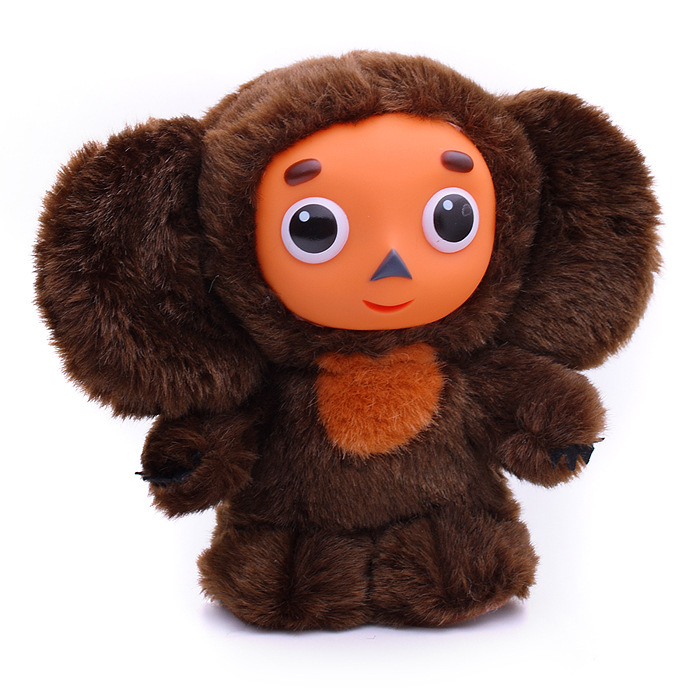 Чебурашка "Союзмультфильм" 17см, озвуч.