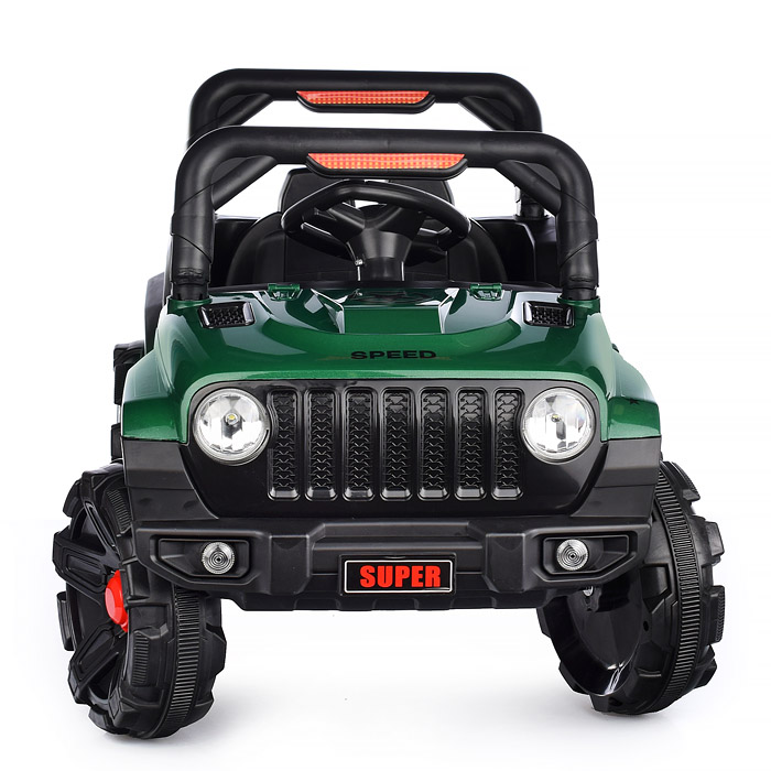 Электромобиль U023460Y "Рустик" на аккумуляторе, с р/у управлением, в коробке (зеленый)