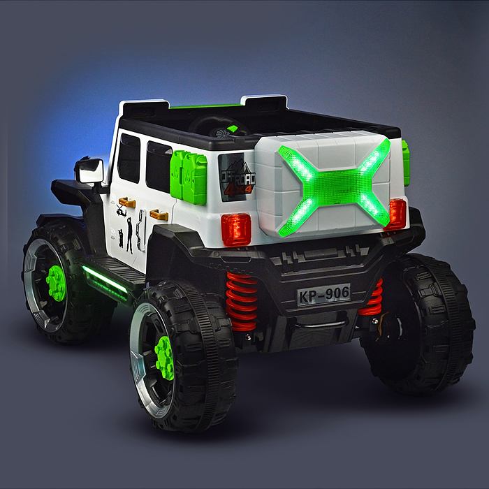 Электромобиль U023431Y "Экспедишн" 12V7A, белый 