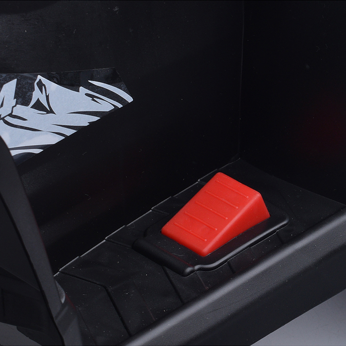 Квадроцикл U014102Y "Муви" с родительской ручкой, на аккумуляторе 6V. синий