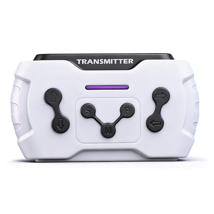 Электромобиль U023438Y "Мощность скорости" на аккумуляторе, с р/у управлением, в коробке (белый)